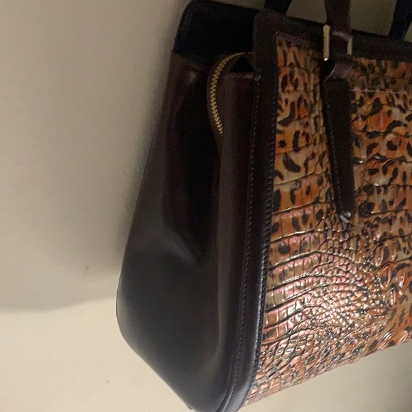 BRAHMIN BERGAMOT COLLECTION SMALL FINLEY SATCHEL BAG - Picture 3 of 8